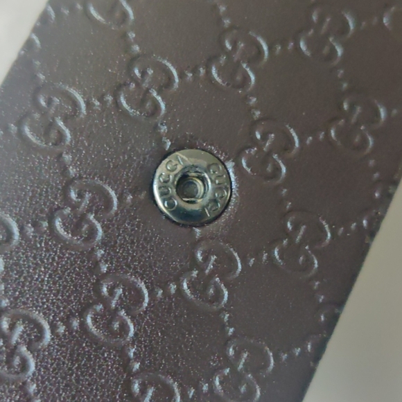 Unisex Gucci trifold glasses case GG monogrammed - Picture 5 of 12